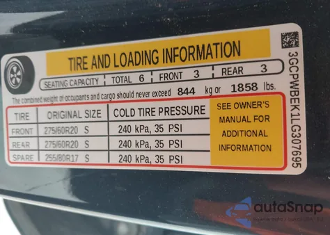 2020 Chevrolet Silverado 1500 2Wd Short Bed Custom from USA, damaged, VIN 3GCPWBEK1LG307695